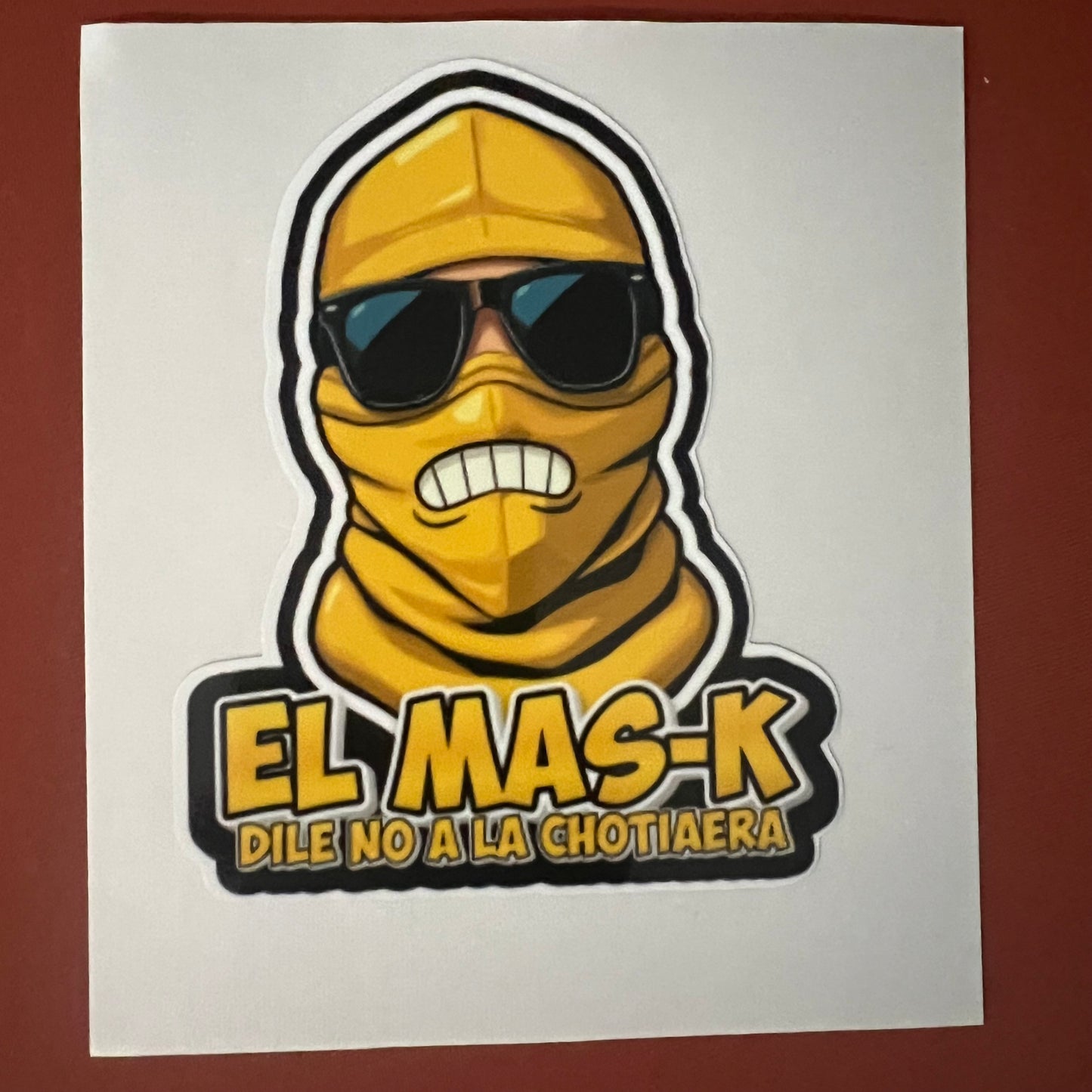 EL Mas-K Sticker (4x3)